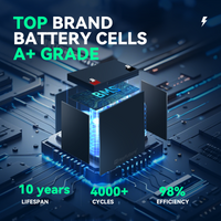 HeyFuture 12V 6Ah LiFePO4 battery with a 14.6V 1.2A charger included